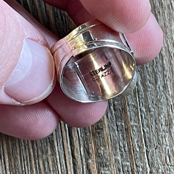 Sterling Silver Turquoise Ring in 5.5 - Picture 5 of 5